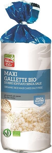 Maxigallette Di Riso Senza Sale Bio 200 G