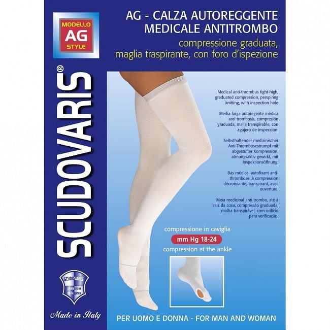 Calza Autoreggente Scudovaris Antitrombo Media 3