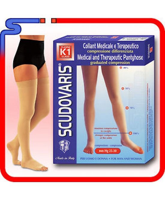 Calza Autoreggente Scudovaris Antitrombo Lunga 3