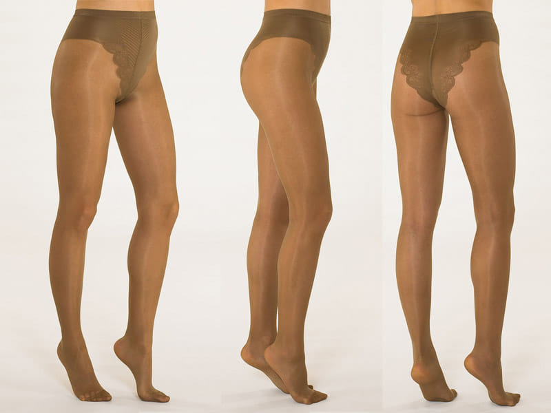 Collant Solidea Naomi 140 den nero, compressione 18/21 mmHg