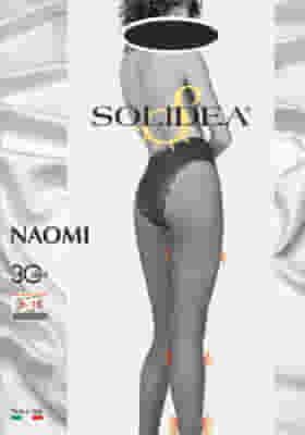 Collant Solidea Naomi 30 den compressione graduata, bronze taglia 3