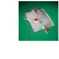 SACCA LETTO RIUTILIZZABILE CONVEEN CAPACITA' 1500ML LUNGHEZZA TUBO 90CM CON SCARICO E VALVOLA ANTIREFLUSSO 8 PEZZI