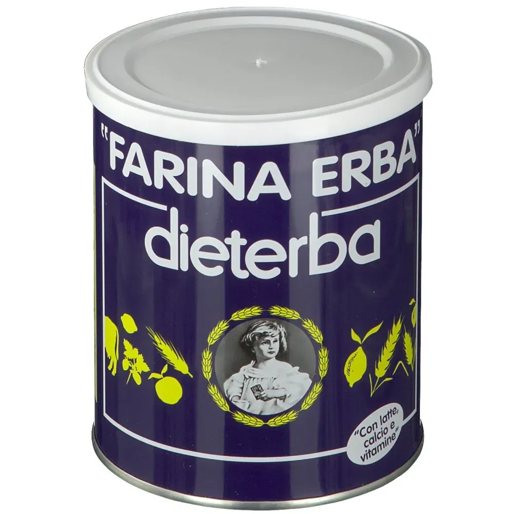 Farina Lattea Dieterba 350g con vitamine per bambini