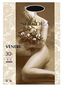 Venere 30 Collant Tutto Nudo Blu Scuro 1