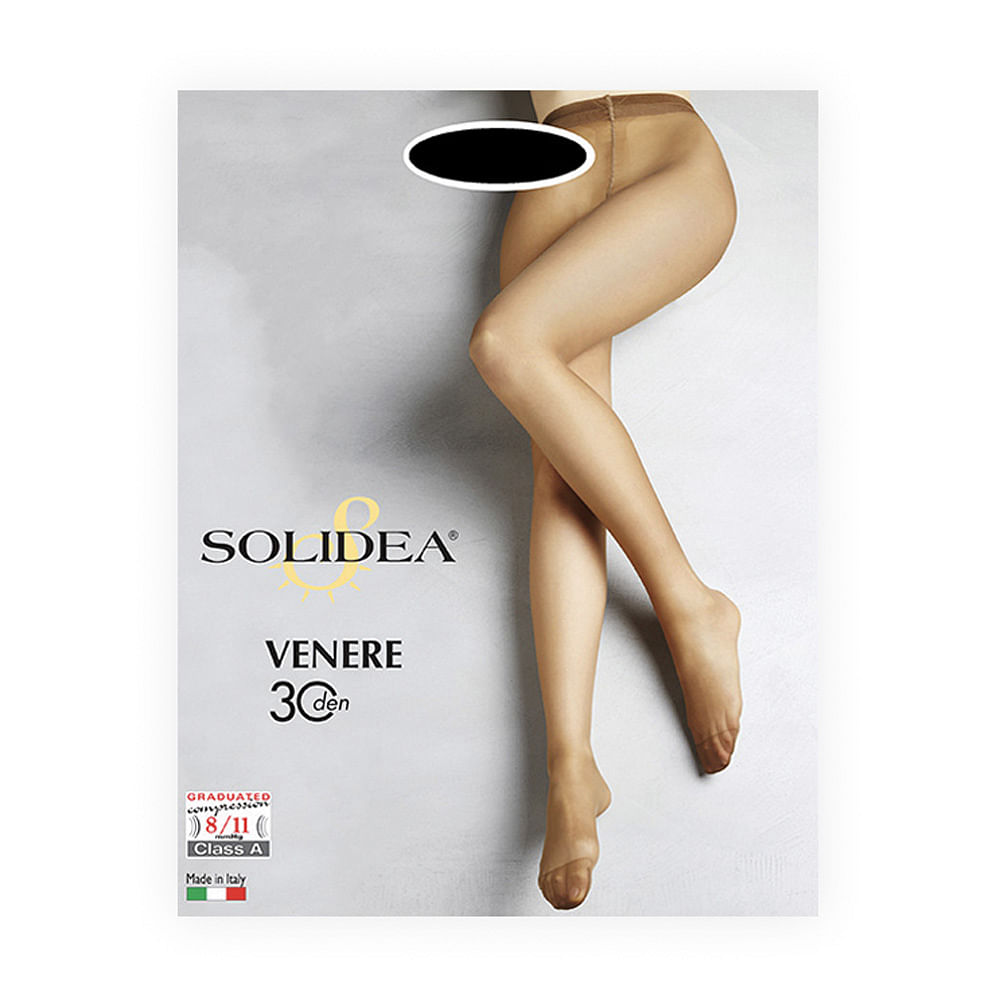 Venere 30 Collant Tutto Nudo Nero 1