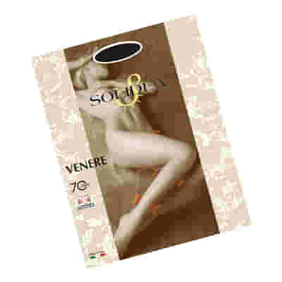 VENERE 70 COLLANT TUTTO NUDO NERO 1