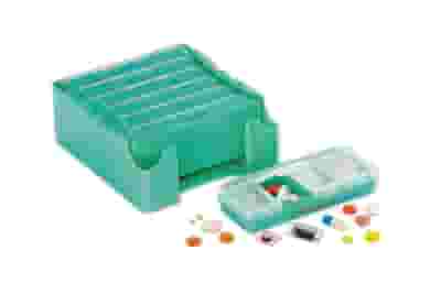 Portapillole settimanale PillolBox 7 scomparti, Made in Italy