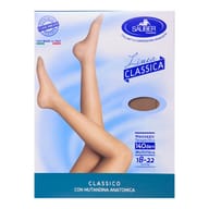 SAUBER COLLANT 140 DENARI MAGLIA MICRORETE NEUTRO BEIGE 4 LINEA CLASSICA