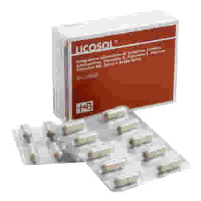 Integratore Licosol con Vitamine C, E e Zinco, 30 compresse