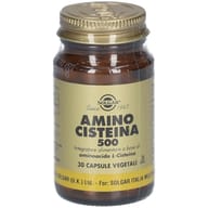 Integratore Solgar Amino Cisteina 500mg, 30 capsule vegetali
