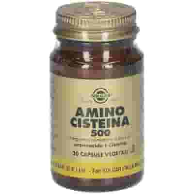 Integratore Solgar Amino Cisteina 500mg, 30 capsule vegetali
