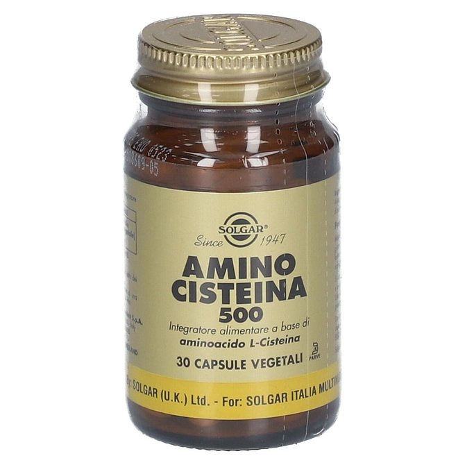 Amino Cisteina 500 30 Capsule Vegetali