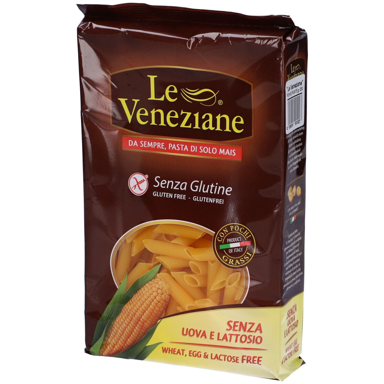 Pasta senza glutine Le Veneziane Penne Rigate 250g