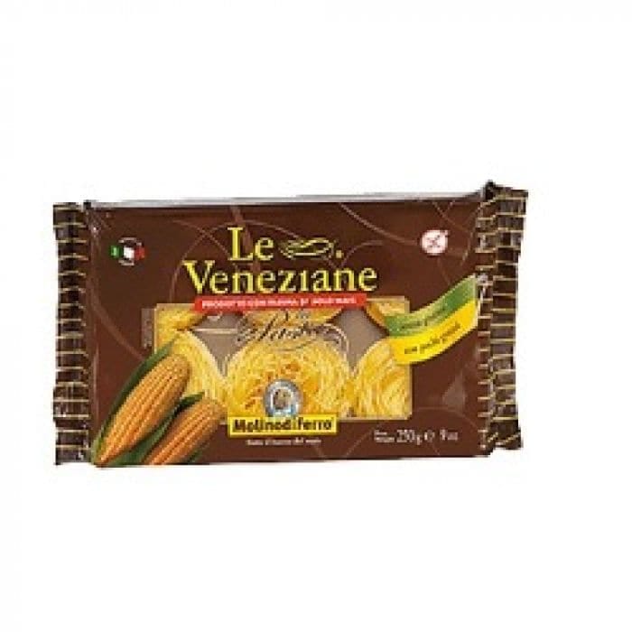 Pasta senza glutine Le Veneziane Capellini di mais, 250g