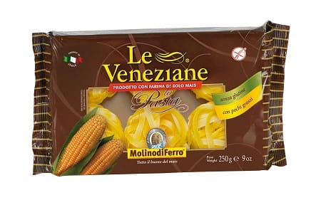 Pasta senza glutine Le Veneziane Fettucce di mais 250g