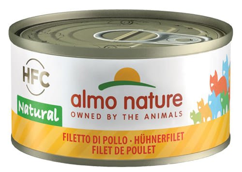 Alimento umido Almo Nature HFC Petto di Pollo per gatti 70g