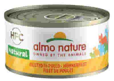 Alimento umido Almo Nature HFC Petto di Pollo per gatti 70g