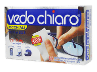 VEDOCHIARO OCCHIALI 16 SALVIETTE UMIDIFICATE