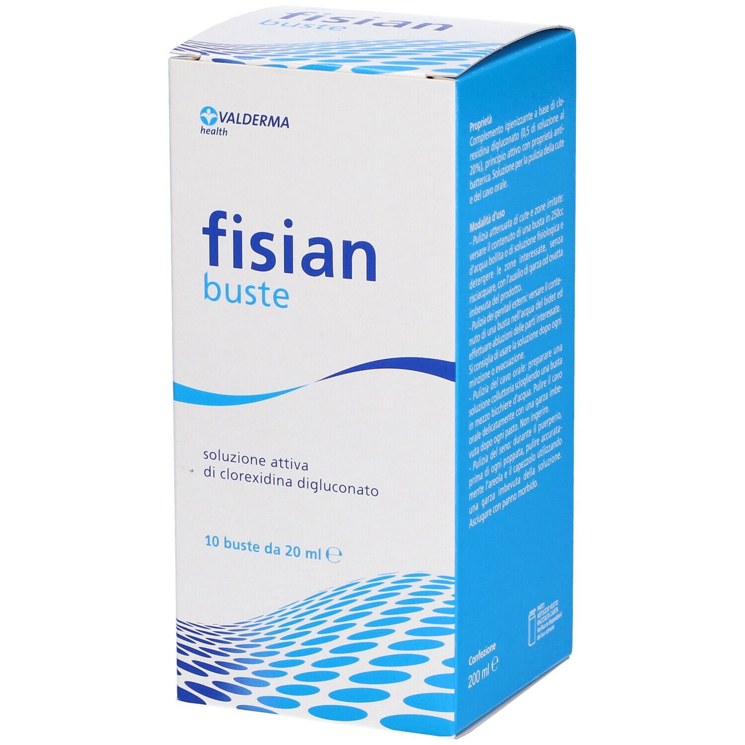 Fisian Buste 10 Pezzi 20 Ml