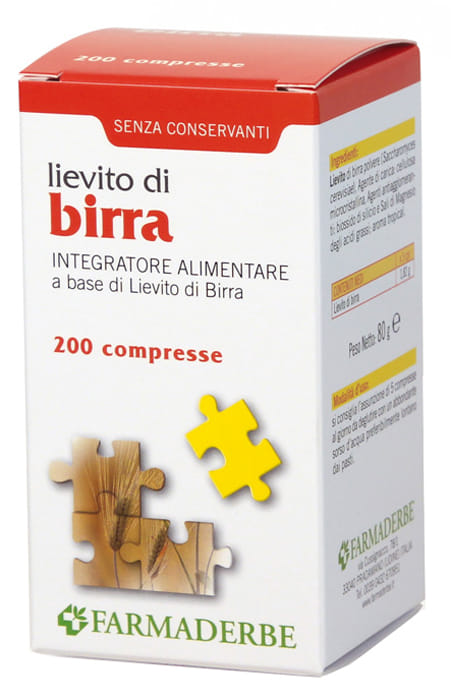 LIEVITO DI BIRRA 200 COMPRESSE