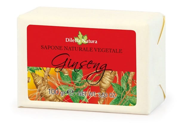 Sapone Diletta Natura al Ginseng con glicerina, 100g