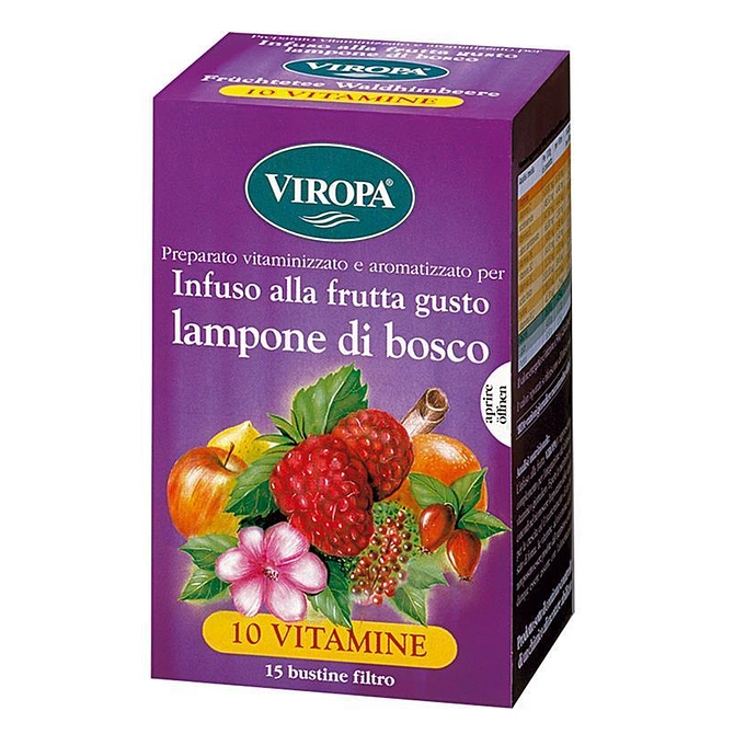 Viropa 10 Vit Lampone Del Bosco 15 Bustine