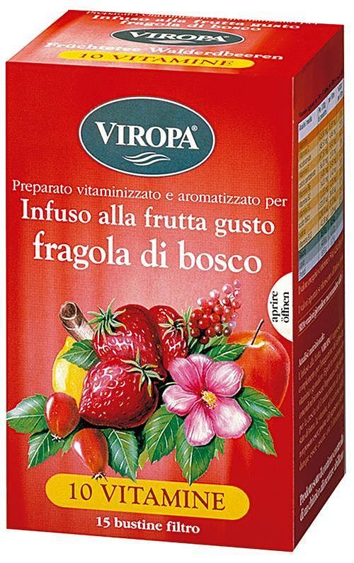 Viropa 10 Vit Fragola Del Bosco 15 Bustine