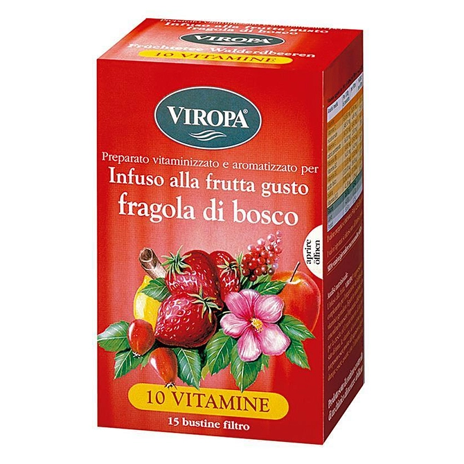 Viropa 10 Vit Fragola Del Bosco 15 Bustine