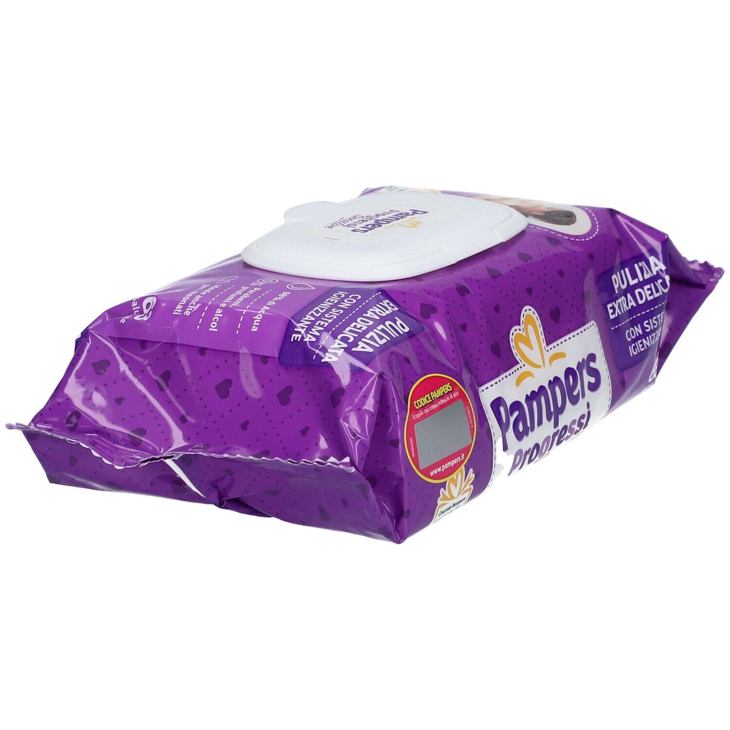 PAMPERS PROGRESSI SALVIETTE SENSITIVE ALOE RICARICA 63 PEZZI