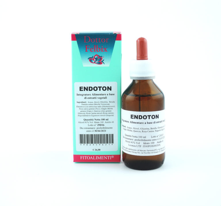 Integratore Endoton Gocce tonico-adattogeno, 100ml