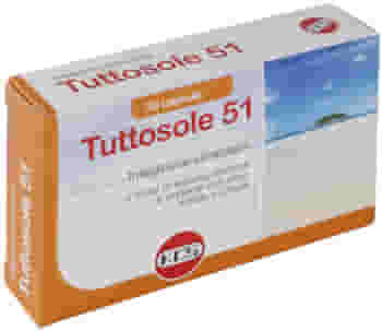 Integratore Tuttosole 51 KOS con tirosina e antiossidanti, 30 capsule