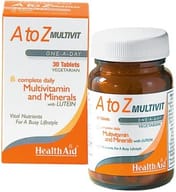 Integratore Multivit A/Z vitamine e minerali, 30 tavolette