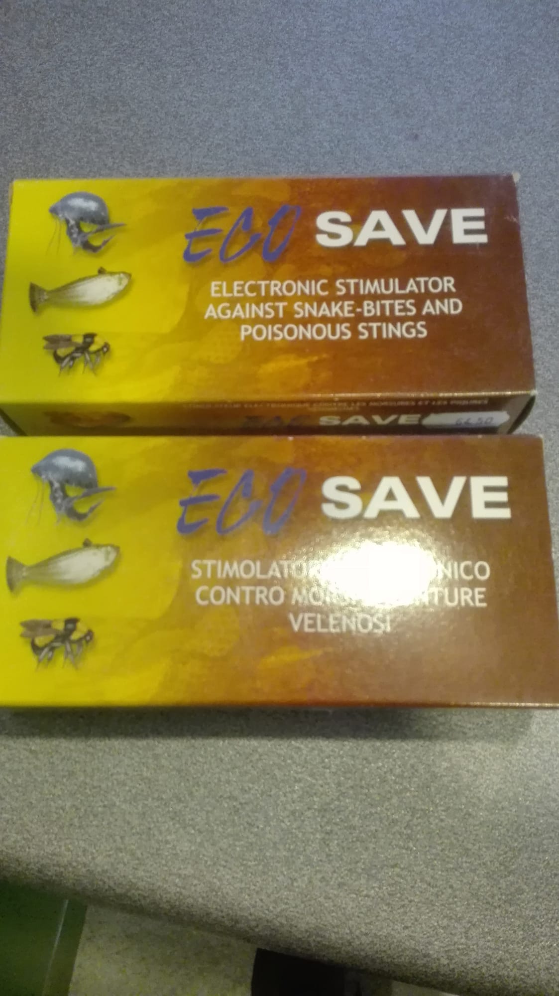 Elettrostimolatore Ecosave Per Punture Di Insetti E Morsi Di Serpenti