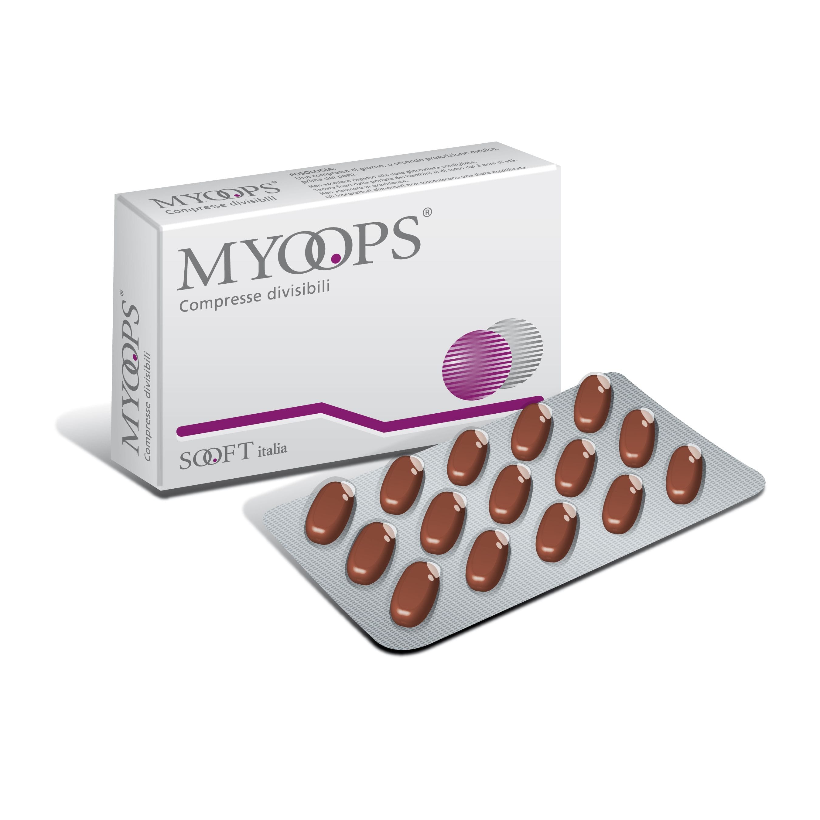 Integratore Myoops per retina e macula, 15 compresse