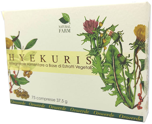 HYEKURIS 75 COMPRESSE 37,5 G