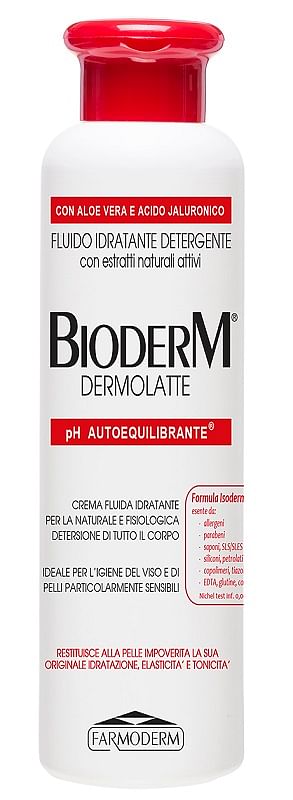 Bioderm Dermolatte Crema Fluida 250 Ml