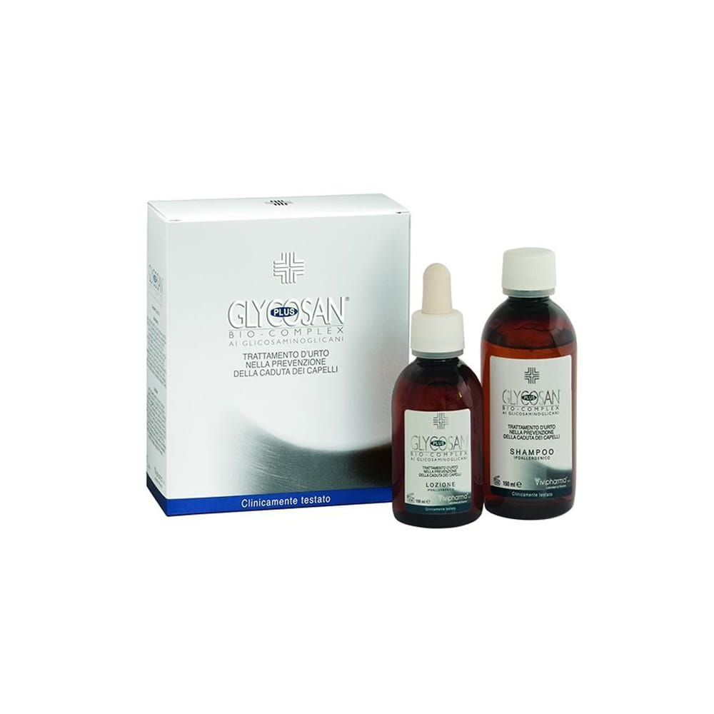Shampoo e Lozione Anticaduta Glycosan PLUS BioComp
