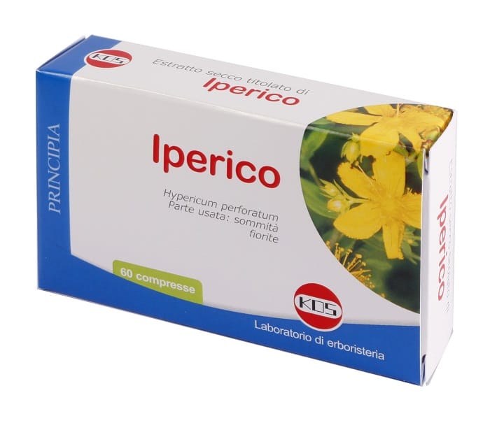 Integratore Iperico Estratto Secco per il benessere, 60 compresse