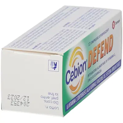 CEBION DEFEND 12 COMPRESSE EFFERVESCENTI CEBION DEFEND 12 COMPRESSE EFFERVESCENTI