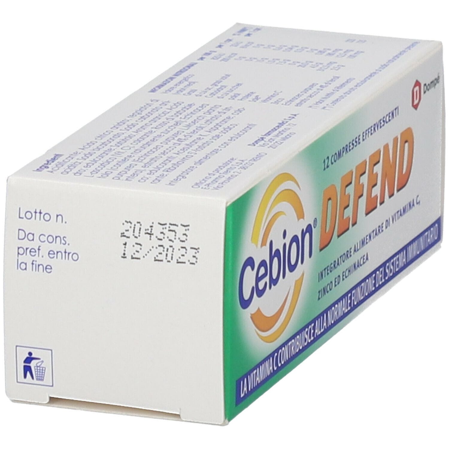CEBION DEFEND 12 COMPRESSE EFFERVESCENTI