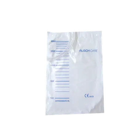 SACCA DI RACCOLTA URINA DA LETTO MONOUSO NON STERILE CAPACITA' 2000 ML CON TUBO DI RACCORDO LUNGHEZZA 130 CM DIAMETRO 5X7 MM VALVOLA DI NON RITORNO 1 GANCIO 30 PEZZI SACCA DI RACCOLTA URINA DA LETTO MONOUSO NON STERILE CAPACITA' 2000 ML CON TUBO DI RACCORDO LUNGHEZZA 130 CM DIAMETRO 5X7 MM VALVOLA DI NON RITORNO 1 GANCIO 30 PEZZI