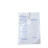 SACCA DI RACCOLTA URINA DA LETTO MONOUSO NON STERILE CAPACITA' 2000 ML CON TUBO DI RACCORDO LUNGHEZZA 130 CM DIAMETRO 5X7 MM VALVOLA DI NON RITORNO 1 GANCIO 30 PEZZI
