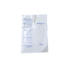 SACCA DI RACCOLTA URINA DA LETTO MONOUSO NON STERILE CAPACITA' 2000 ML CON TUBO DI RACCORDO LUNGHEZZA 130 CM DIAMETRO 5X7 MM VALVOLA DI NON RITORNO 1 GANCIO 30 PEZZI