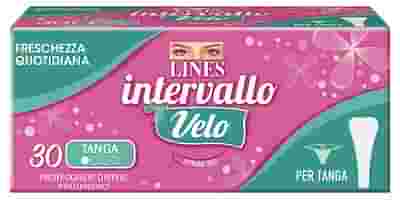 LINES VELO SALVASLIP TANGA 30 PEZZI