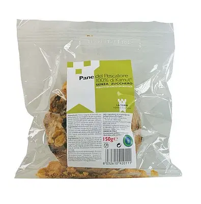 NATURA TOSCANA PANE DEL PESCATORE DI KAMUT 150 G NATURA TOSCANA PANE DEL PESCATORE DI KAMUT 150 G