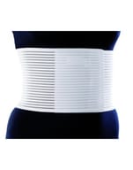 ORIONE 3016 FASCIA TORACICA TESSUTO MILLERIGHE H CM16 BIANCO L