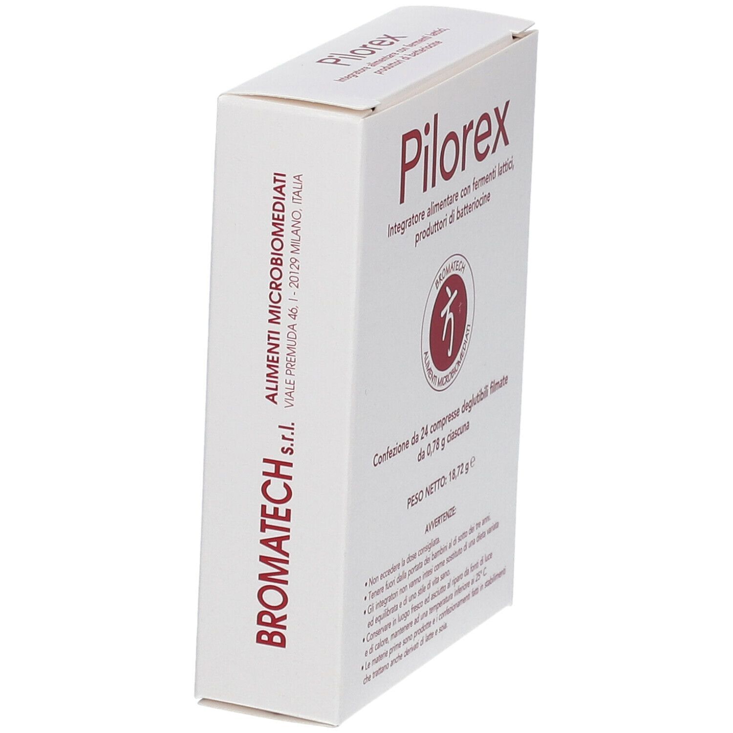 PILOREX 24 COMPRESSE