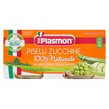 PLASMON OMOGENEIZZATO PISELLI ZUCCHINE 80 G X 2 PEZZI