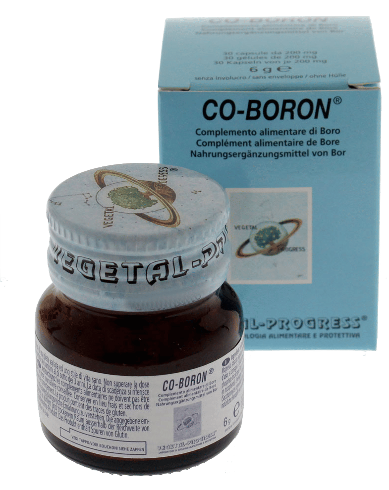 Integratore Co Boron con boro organico, 30 capsule