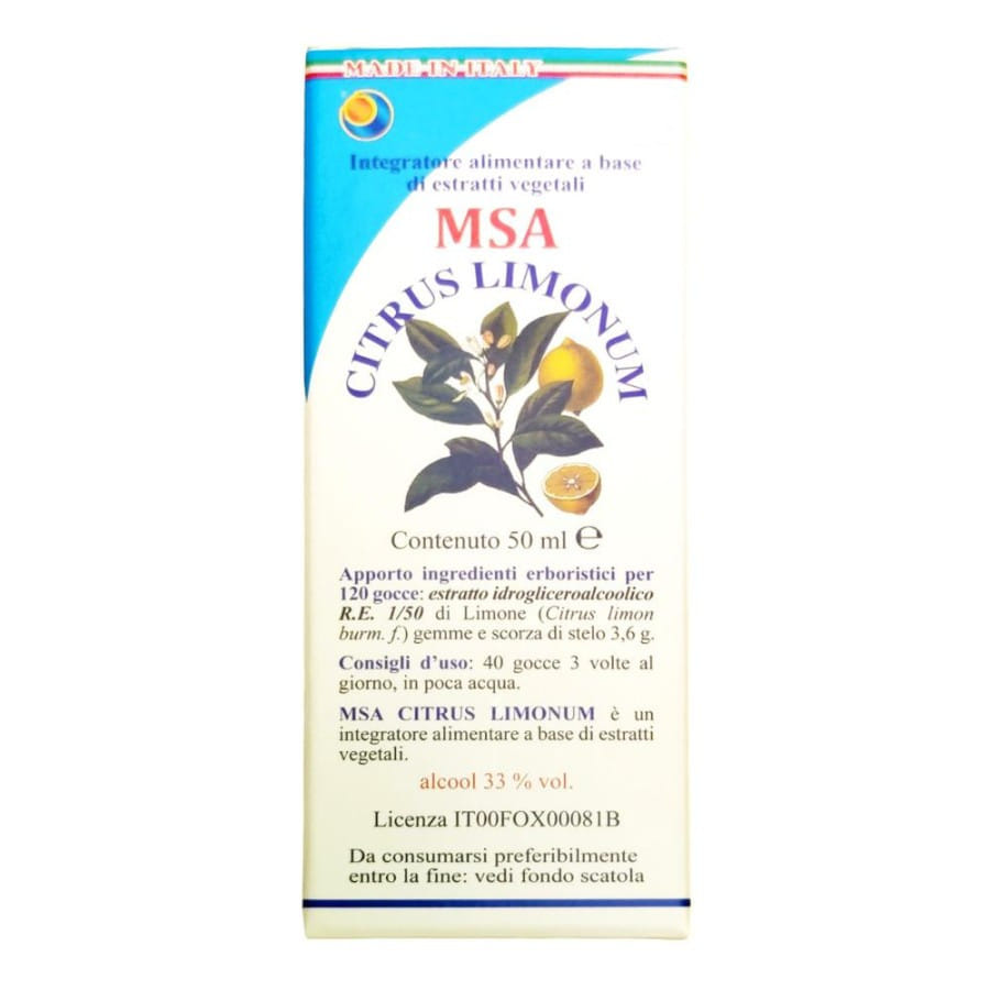 MSA CITRUS LIMONUM 50 ML